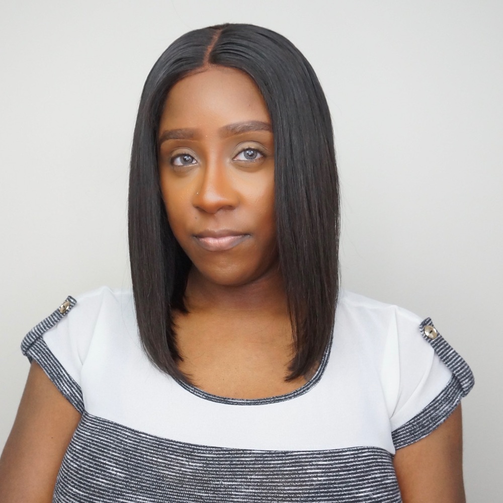 Middle Part Bob Lace Front Wig (SOLD)